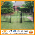 Black powder coated 3 foot aluminum fence china ( ISO factory )